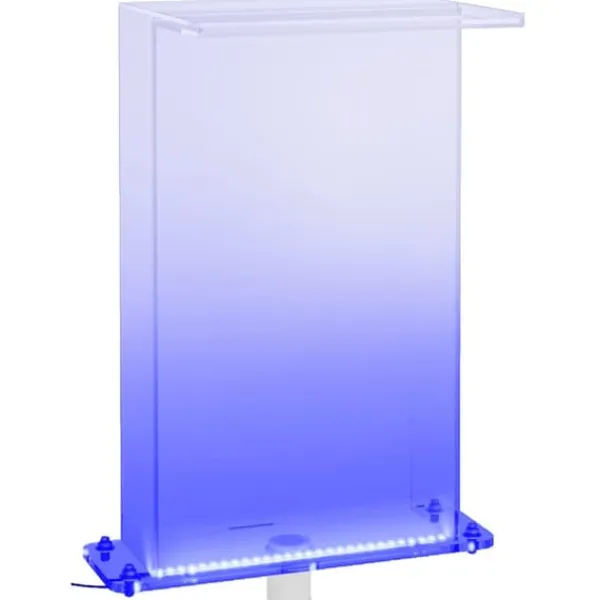 Discount Poolfontæne med RGB LED-lys - Akrylvandfald til pool og havedam | Højde: 51 cm Springvand & Damme