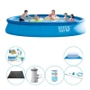 Online Poolpakke - 7 stk - Intex Easy Set Rund 457x84 cm Pooler