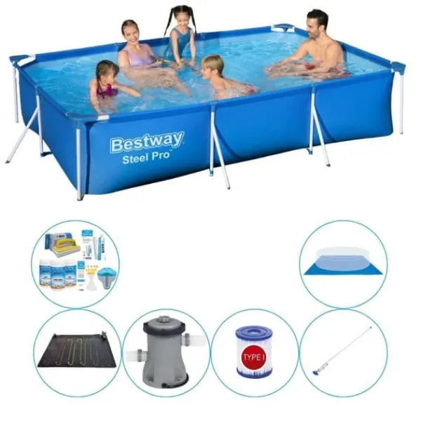 Bestway Pooler^Poolsæt - Steel Pro 300x201x66 cm