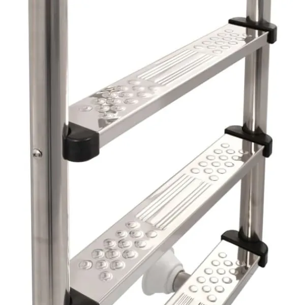 Pool- & Spatilbehør^Poolstiger - Living poolstige 3 trin rustfrit stål 304 120 cm