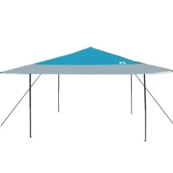 Telte & Lysthuse^Pop-up canopy telt - Rummeligt udendørs skyggetelt | Farve: Blå | Størrelse: 400x400 cm