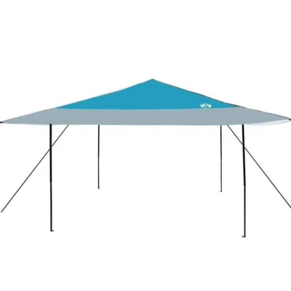 Telte & Lysthuse^Pop-up canopy telt - Rummeligt udendørs skyggetelt | Farve: Blå | Størrelse: 400x400 cm