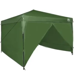 Outlet Pop-up canopy telt 300 x 300 cm - Slidstærkt stof | Farve: Grøn Telte & Lysthuse