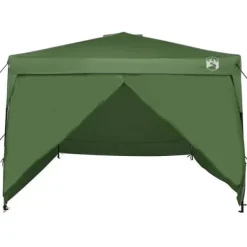 Outlet Pop-up canopy telt 300 x 300 cm - Slidstærkt stof | Farve: Grøn Telte & Lysthuse