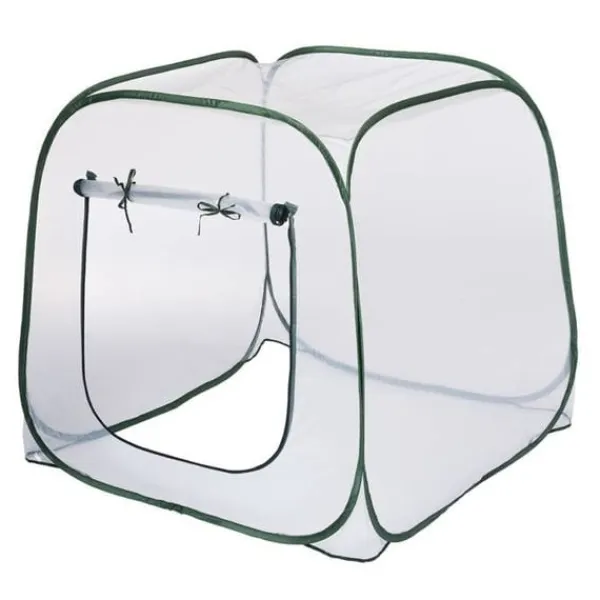 Drivhus^Pop-up havedrivhus - NATURE - 100x100x100 cm - Transparent PE - UV-beskyttelse
