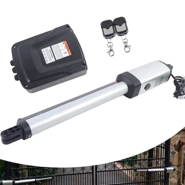 Skure, Garager & Carports^Portåbner, 50W Motor, 300 kg Kapacitet,Hvid