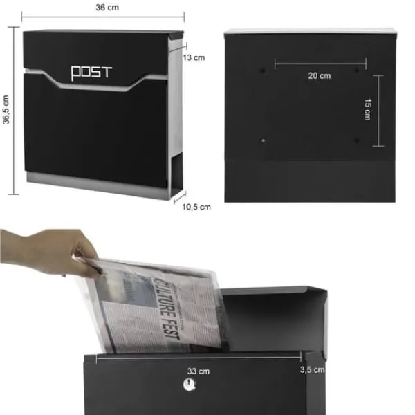 Postkasser & Brevindkast^Postkasse 116445