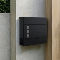 Postkasser & Brevindkast^Postkasse – Klassisk design – Sort