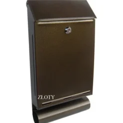 Postkasser & Brevindkast^POSTKASSE A-4T GYLDET ANTIK - SKL A4T 458