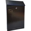 Postkasser & Brevindkast^POSTKASSE C-4 GULD - SKL C4 632