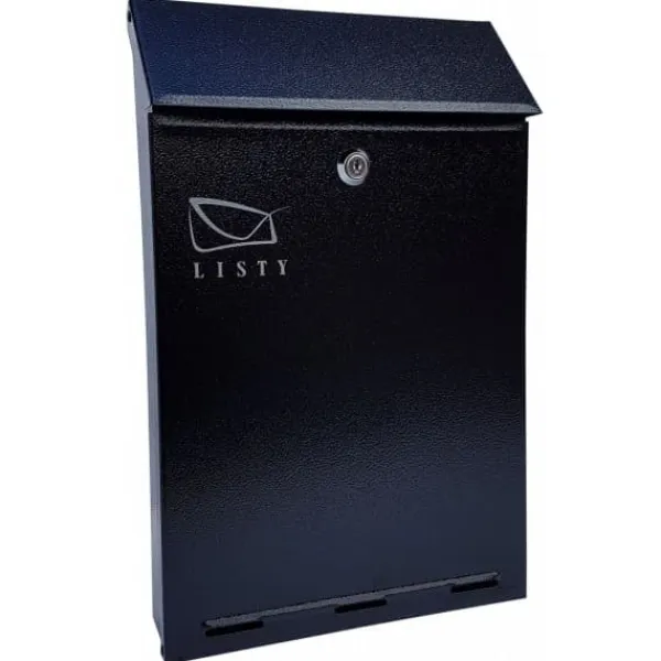 Postkasser & Brevindkast^POSTKASSE C-4 SORT - SKL C4 663