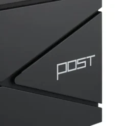 Outlet Postkasse med avisindkast, 38x37x12 cm, metal Postkasser & Brevindkast