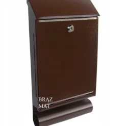 New Postkasse med rør A-4T brun - SKL A4T 472 Postkasser & Brevindkast