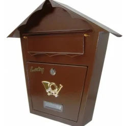 Postkasser & Brevindkast^POSTKASSE SD2 BRUN - SKL SD2 830