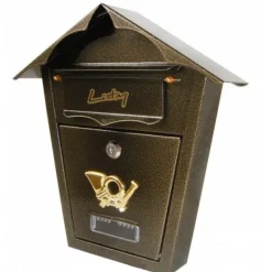 Hot POSTKASSE SD1 GULD - SKL SD1 731 Postkasser & Brevindkast