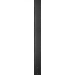 Postkasser & Brevindkast^Postkasse Stander, 109,5 cm Høj, 12,5x12,5 cm Base, Sort, Stål
