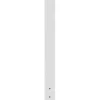 Discount Postkasse Stander, 109,5 cm Højde, 12,5x12,5 cm Base, Hvid, Stål Postkasser & Brevindkast