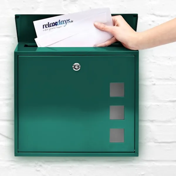 Online Postkasse tofarvet Postkasser & Brevindkast