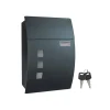 Online Postkasse, 32x10x45 cm, Antracit Postkasser & Brevindkast