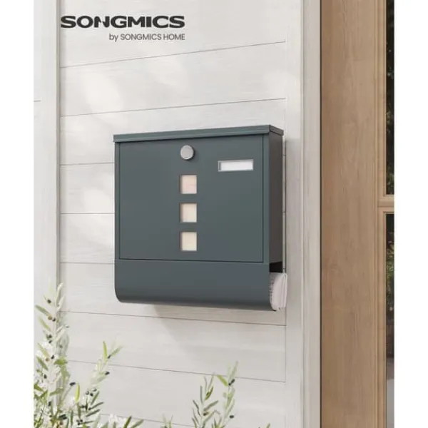 Sale Postkasse, 11x37x37 cm, Antracit Postkasser & Brevindkast