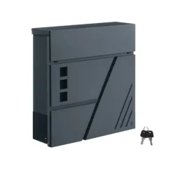 Postkasser & Brevindkast^Postkasse, 37x10,5x37 cm, Antracit