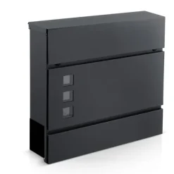 Clearance Postkasse 37x37x10,5 cm antracit HM-863 Postkasser & Brevindkast