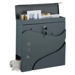 Discount Postkasse, 37x37x11 cm, Grå Postkasser & Brevindkast