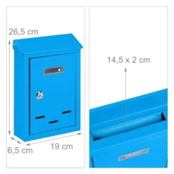 Sale Postkasse, 26.5x19x6.5 cm, Kodustaar Postkasser & Brevindkast
