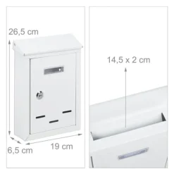 Discount Postkasse, 26.5x19x6.5 cm, Kodustaar Postkasser & Brevindkast