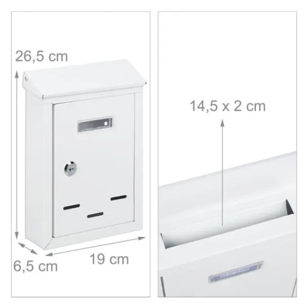 Discount Postkasse, 26.5x19x6.5 cm, Kodustaar Postkasser & Brevindkast