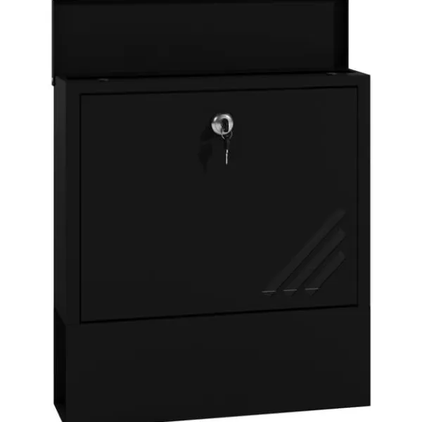 Online Postkasse, 30x8,5x32,5 cm, Mørkegrå Postkasser & Brevindkast