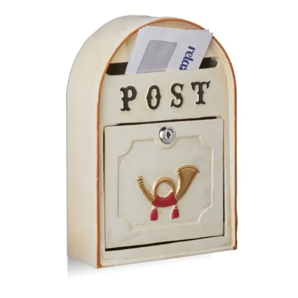 Postkasser & Brevindkast^Postkasse, 31.5x21.5x8.5 cm, Sort