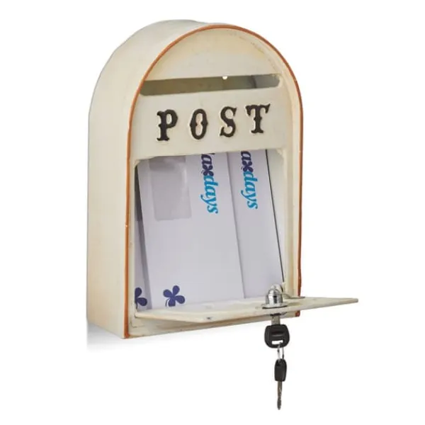 Postkasser & Brevindkast^Postkasse, 31.5x21.5x8.5 cm, Sort