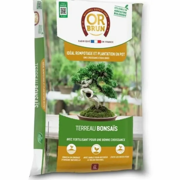 Jord & Sand^Potting compost OR BRUN BROWN GOLD 6 L
