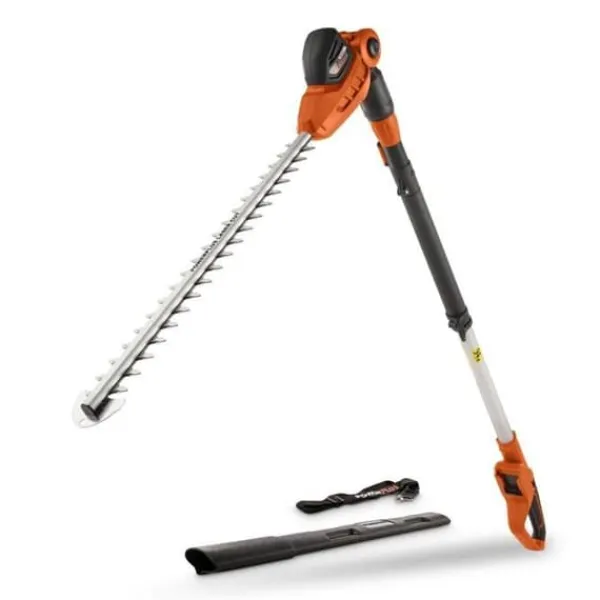 Havemaskiner^Powerplus Dual Power Batteri Hækkeklipper POWDPG75380 - 40V, uden batteri eller oplader, 600 mm klinge, 20 mm afstand
