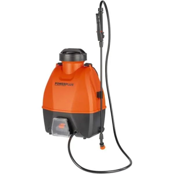 Haveværktøj^Powerplus Sulfator Powdpg80460 20v 16l Søvfarvet