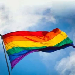 Clearance Pride flag / Regnebueflag Flag & Vindposer