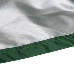 Online PROFESSIONAL IBC Tank Cover 1000L - Grønt vandtæt beskyttelsesdæksel med UV-beskyttelse (210D sølvbelagt Oxford-stof) Regntønder