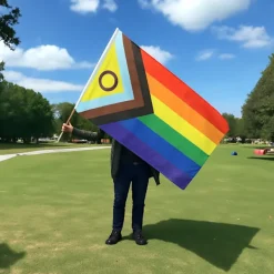 Flag & Vindposer^Progress Pride Flag - 150 * 90 cm