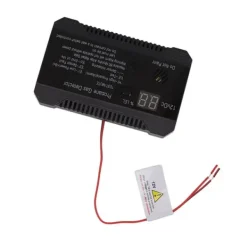 Lækagedetektorer^Propangasdetektor til autocampere med høj 85dB alarmlyd - UL-certificeret sensor (sort)