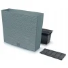 Prosperplast Blomsterkrukke 12l Furu Collection 58x18x49.8 Cm Grå Krukker & Plantebeholdere