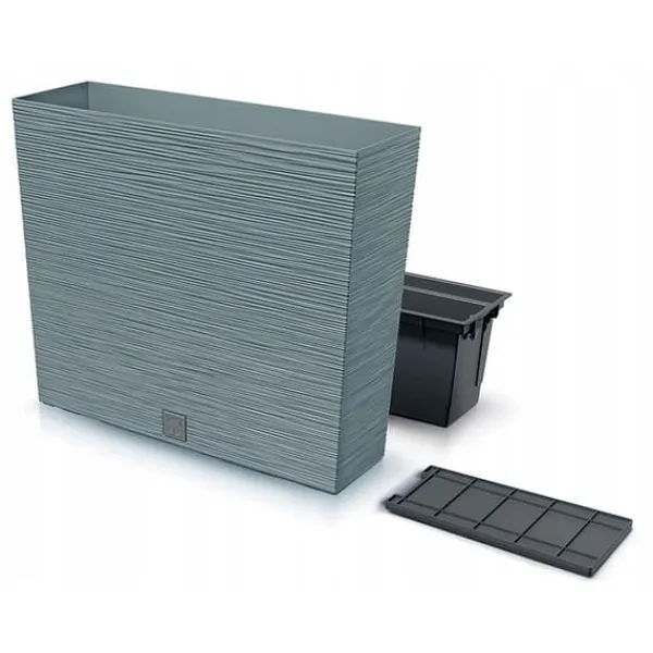 Prosperplast Blomsterkrukke 12l Furu Collection 58x18x49.8 Cm Grå Krukker & Plantebeholdere
