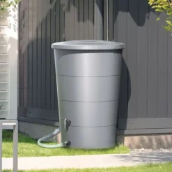 Clearance Prosperplast Tilslutning Til Vandtank Icanset Collection 37x30x5 Cm Sort Vanding