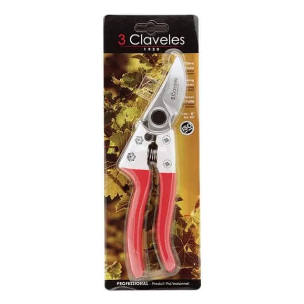 Haveværktøj^Pruning Shears 3 Claveles 21 cm Bypass