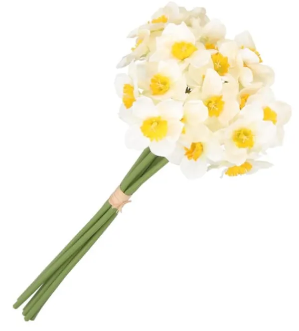 Nyplukkede Blomster^PÅSKELILLEBUKET PÅSKELILLE 41 CM 6 GRENE KUNSTIGE BLOMSTER