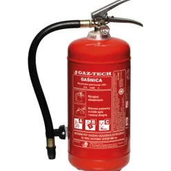 Brandslukkere^Pulverslukker med holder GP4 4kg ABC/E 1kV