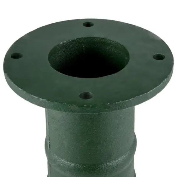 Outlet Pumpestativ i støbejern til svengelpumpe 22,86x22,86x66 cm. Lakeret håndpumpe til haven, dammen eller gården med 8 mm vægtykkelse. Springvand & Damme