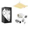 Outlet Quantum Grow Kit, 1000W Fuldspektrum, Egnet til VEG/Bloom,SQB50 Kit Til Plante- & Urtedyrkning