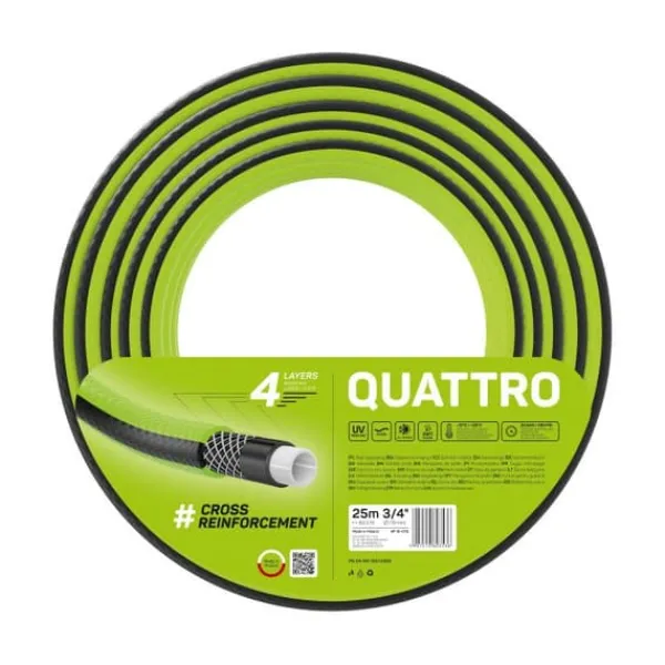 New QUATTRO haveslange 3/4"" 25 m Vanding