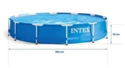 Pooler^Ramme havepool 366 x 76 cm INTEX 28210